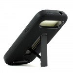 Wholesale ZTE Warp Sync N9515 Armor Hybrid Stand Case (Black Black)